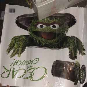 Sesame Street- Oscar the grouch huge wall decal